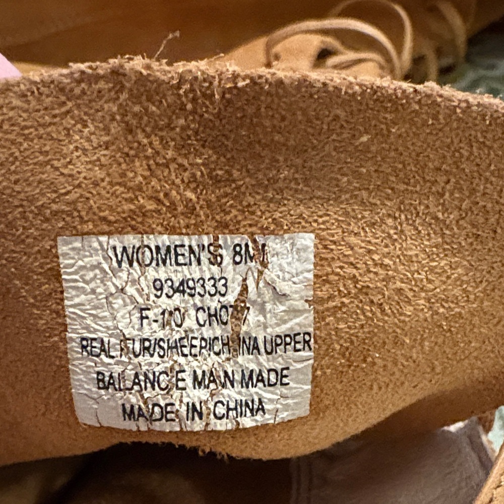 Sperry Tan Shearling-Lined Winter Lace Up Boots - Picture 9 of 9